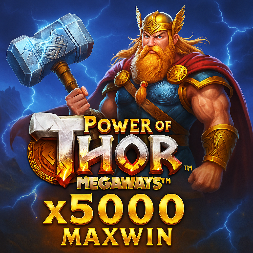 Power of Thor Megaways: Slot Gacor Maxwin Bertema Dewa Petir dari Pragmatic Play
